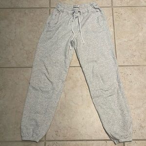 Abercombie grey sweatpants